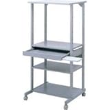 サンワサプライ キーボードスライダー付きパソコンラック RAC-503N 代引不可