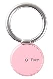 iFace スマホリング 薄型 360度回転 スキニータイプ [ベビーピンク]