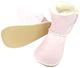 クキート ベビー ムートンブーツ ピンク 50384-004-20