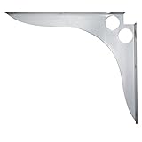 Fastcap sb-15 X 18ss SpeedBrace 15-by-18-inchステンレススチール棚ブラケット