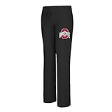 NCAA Ohio State BuckeyesレディースReplayフリースパンツ、ブラック、Xラージ