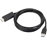 geneX 変換ケーブル USB3.0 HDMI アダプターケーブル HD 長さ約1.8m