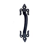 Adonai Hardware Abdi Black Antique Iron Door Pull