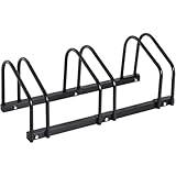 Quirix 自転車 スタンド 倒れない 3~6台置き サイクルスタンド 自転車置き場 屋外 自転車ラック キックスタンド 自動二輪 縦置き 掛置き 駐輪スタンド バイクスタンド ロードバイク マウンテンバイク ディスプレイスタンド 連結可能 (3)