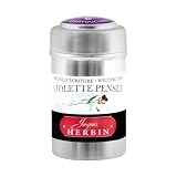 エルバン 万年筆用 カートリッジインク 1缶6本入り ヴィオレパンセ HERBIN hb20177
