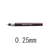 イソグラフIPL（一式）151-025_0.25mm：【製図用品】：210-0315
