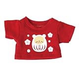 【プティルウ】4S Tシャツ（12cmぬいぐるみ用・4Sサイズ） だるま必勝Ｔシャツ