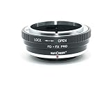 K&F CANON FDマウント-フジX FX マウントアダプター PRO レンズクロス付 fd-fx-pro (KFFXPRO)