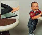 Toddler Shield Table Pad, Medium 141 - 192 Colors: Cream by Ofna Baby Products