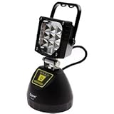 GOODGOODS LED ポータブル作業灯 9W 投光器 充電式 【 マグネット付き USBポート付き 】 4モード 夜間照明 防災グッズ【一年保証】YC-9T