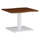 arne ローテーブル 木製 おしゃれ センターテーブル 幅60 奥行53 高さ42 日本製 デザインテーブル River6053L BR×WH