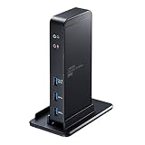サンワサプライ タブレットスタンド付きUSB3.0ドッキングステーション USB-CVDK3