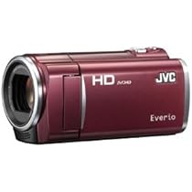 JVC Everio フルHDビデオカメラ レッド Amazon | Victor ビクター JVC 光学40倍ズーム搭載ビデオカメラ