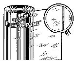 ワープBros 10 fp-3650 flex-o-pane、36-inch by 50-yard