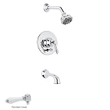 Rohl AKIT22LP-APC Country Bath Pressure Balance Shower and Bath Tub PA [並行輸入品]