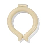 Ｆ・Ｏ・インターナショナル アイス リング ICE RING SUO 2023年 新デザイン 28 Degree C以下で自然凍結 冷凍庫で約10分 (Sサイズ (首回り 約25cm), ベージュ)
