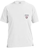 NCAAテキサスA & M Aggies野球フレーム半袖ポケットTシャツ、スモール、ホワイト
