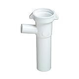 Master Plumber 829-013 MP Dish Tailpiece, White [並行輸入品]