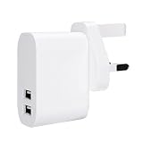 一般的な3.1a 5 vの壁の充電器の二重ac usb 6plusスロットアダプタープラグ空気英国ipad iphone 6 sと6