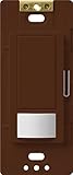 Lutron MS-VPS5M-SI Maestro 600-watt Single Pole/3-Way Vacancy Sensor Switch, Sienna, 1-Pack [並行輸入品]