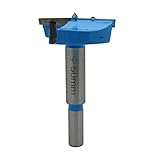 木工Forstnerドリルビットヒンジボーリング木工穴カッティングオーガー木材掘削 (50mm, ブルー)