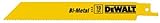 DEWALT DW4845-2 6-Inch 10/14 TPI Straight Back Bi-Metal Reciprocating Saw Blade (2-Pack) [並行輸入品]