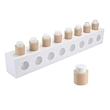 niceeshop ( TM ) DIY Assembling建物ブロック壁フック、バスルーム自己粘着タオルハンガーフック壁マウントキーラックオーガナイザー 33.6x5.2x6cm/13.2x2x2