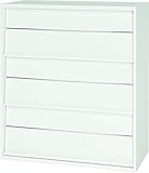 ダイシン工業 オフィス 収納庫  雑誌架 スチール製 A4縦置き 3段 V945-11Z