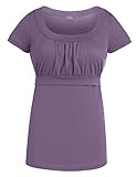 Milk NursingwearレディースEmpireスクープネック授乳トップ US サイズ: S カラー: パープル