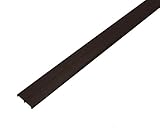 光 内窓作成部品 下レールブラウン5x30.5x2100mm