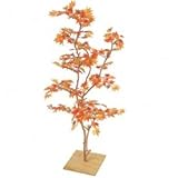【人工植栽】　タカショー グリーンデコ和風 もみじ板付 紅葉　1.3m　GD-110