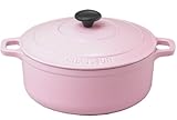 CHASSEUR ラウンドキャセロール24ｃｍ  ピンク CH37224 PK
