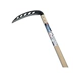 FU61412 【鋼付】穴あき三日月鎌【丸型】180mm