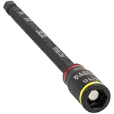 クラインツールズ 3-in-1インパクトフリップソケット 1/4インチ 5/16インチ 5インチの長さ 32767