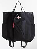 [JD-7081SCV]　DANTON(ダントン)　COTTON CANVAS UTILITY BAG　コットンキャンバスユーティリティバッグ　トート/リュック/2WAY　サイズ FREE BLACK