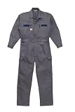 KANSAI 山田辰 ツナギ服(オールシーズン用) 8700 チャコールグレー  Lサイズ