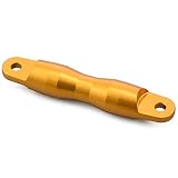 デイトナ(Daytona) アルミビレット バイク用 クランプバー アクセサリークロスバー用アダプターバー 100mm 1個入り ゴールド 99465