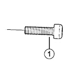 シマノ(SHIMANO) リペアパーツ 取付ボルト(M5×17.5mm) FD-T780 FD-M815 FD-M785-E2 FD-M785 FD-M780-E FD-M780 FD-M770 FD-M770-E etc. Y5BG07800
