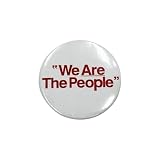 タクシードライバー 缶バッジ「 We Are The People」 ◆レプリカ トラビス 映画グッズ ミリタリーグッズ