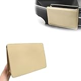 KASELIN 多機能車ゴミ箱 大容量 車用収納ボックス 収納ケース 小物入れ 折りたたみ可能 ドア収納 車用ゴミ入れ 運転/助手席用 シートバックポケット 後部座席 運転席用 省スペース ブラック (ベージュ)