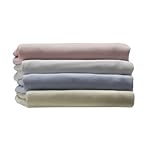 Lollipop Lane Single Jersey Fitted Sheets For Pram (White/ by Lollipop Lane