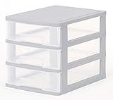 サンコープラスチック 収納引き出し ストッキー SC-403 グレー 約幅26.4×奥行34.9×高さ28.1cm 451866