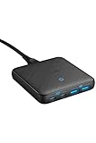 Anker PowerPort Atom III 63W Slim (PD 充電器 4ポート USB-C 急速充電器)【PPS規格対応 /
