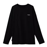 [ベネクス] リカバリーウェア メンズ リフレッシュ 長袖 Tシャツ 全方位ストレッチ 6732 ブラック XL