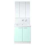 TOTO 洗面化粧台セット(KZ) 750mm 凍結防止仕様 スウィング3面鏡(LED)+2枚扉 パナシェアクア KZ76BZB