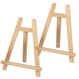 Copeflap イーゼル 木製 イーゼルスタンド 絵画 スタンド 折り畳み 卓上 ミニ (20*28cm)