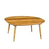 NICHIBI WOOD WORKS Rasmo Acacia アカシア木材こたつ 90 こたつテーブル 丸くて可愛い天板 お家のローテーブルとしても 国産品