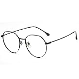 [Cyxus] ブルーライトカットメガネ 子供用メガネ 反射防止 紫外線対策 UVカット 軽量設計 可愛い 男の子も女の子 6023 (ブラック)