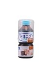 和信ペイント 水性ニス 屋内木工作品に最適 速乾・使いやすく安全 チーク 300ml