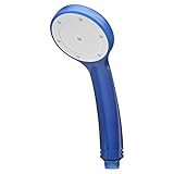 ガオナ マジカヨ・アリエーネ シャワーヘッド クリア 大型噴板 (節水30% 低水圧対応 日本製 ブルー) GA-FA007